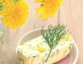 Zarte Löwenzahn-Butter